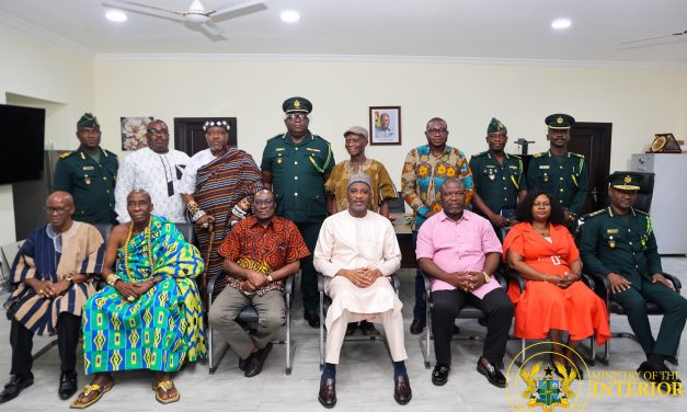 Interior Minister Meets Volta Regional House of Chiefs