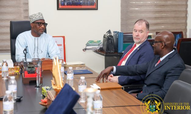 US Embassy Charge D’Affairs Meets Interior Minister, Pledges Continued Cooperation