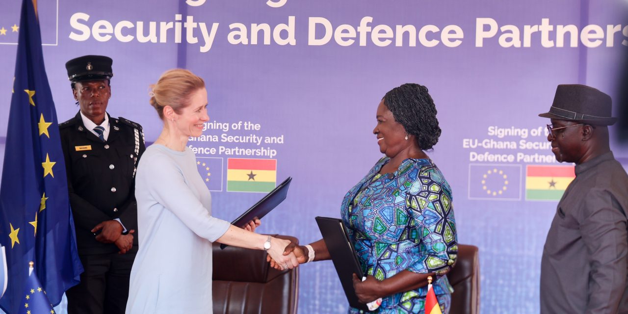 GHANA-EU Sign Security and Defence Partnership