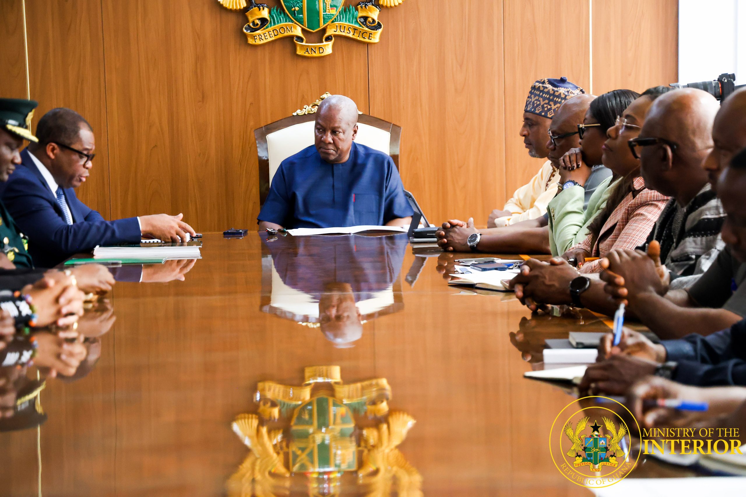 President Mahama Backs Immigration Modernization, Hails Secure Our ...