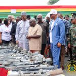 Destruction of Firearms:Chief of Staff Calls for Collective Action Against Illicit Arms